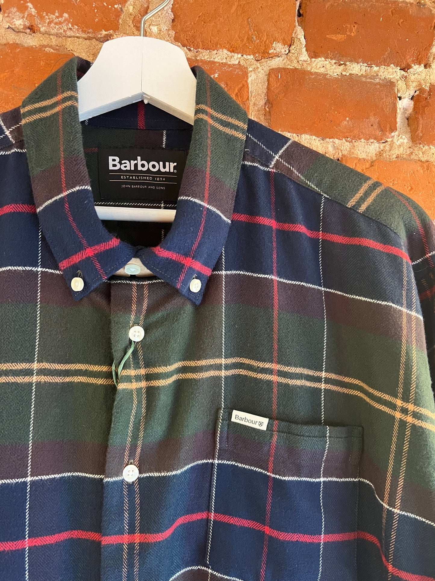 BARBOUR Chemise Hogside