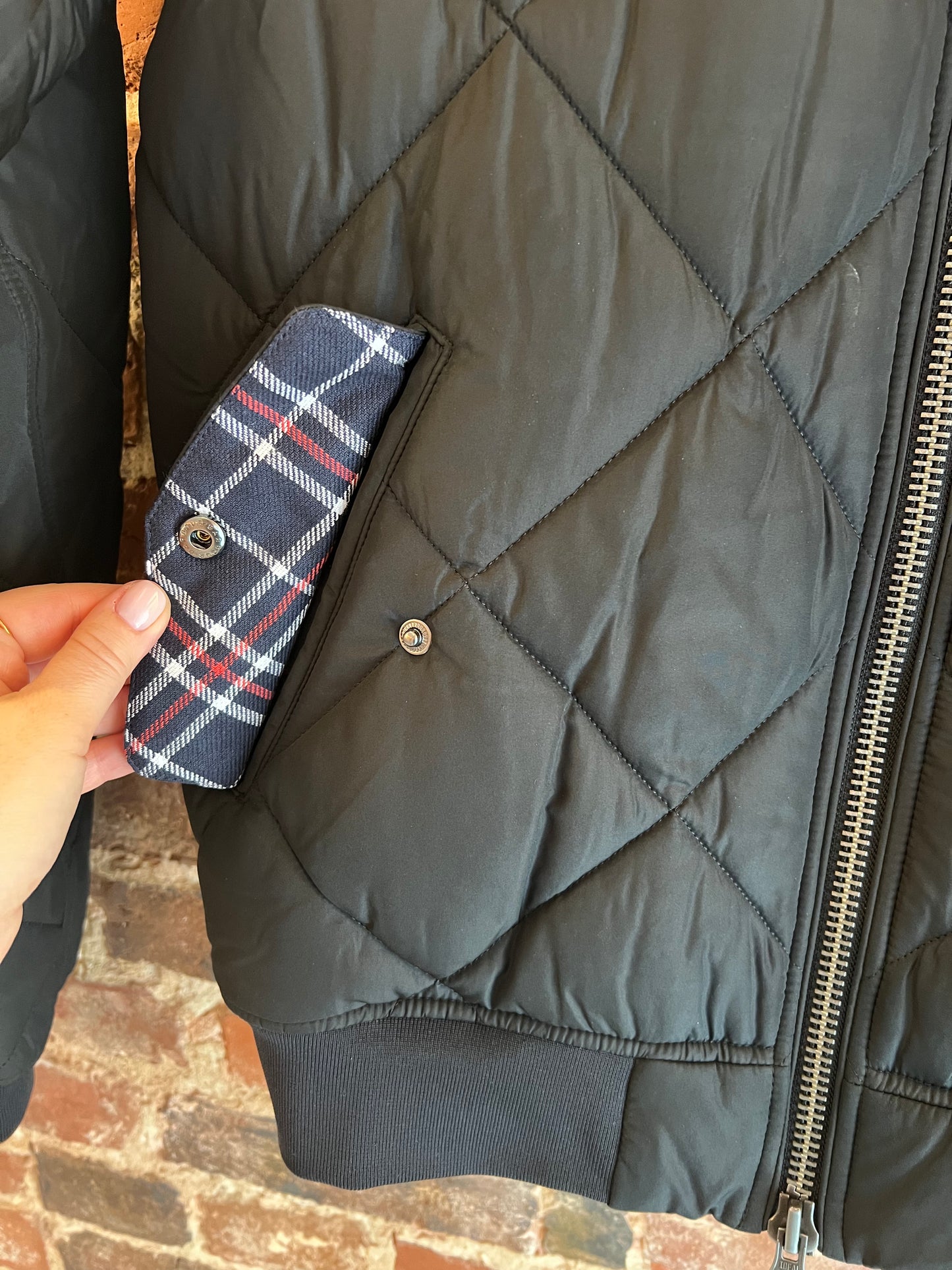 BARBOUR Bomber Merchant Quilted